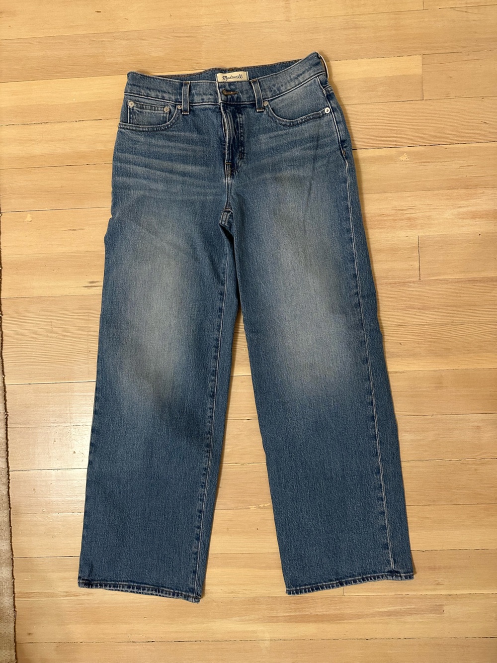 Madewell Mid-Rise Perfect Vintage Wide-Leg Jean